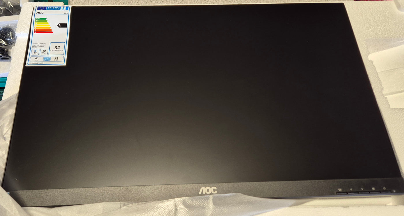 AOC 24P1 24" Full HD Monitor ( HDM1C26BCKACD2E ) USED
