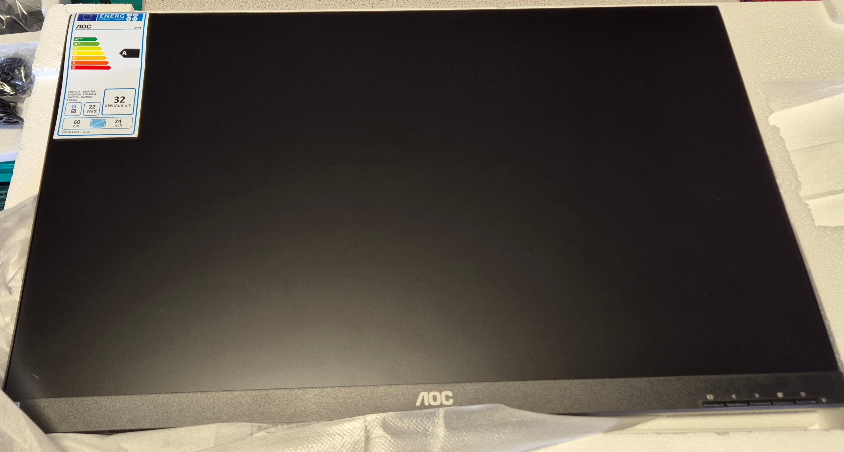 AOC 24P1 24" Full HD Monitor ( HDM1C26BCKACD2E ) USED