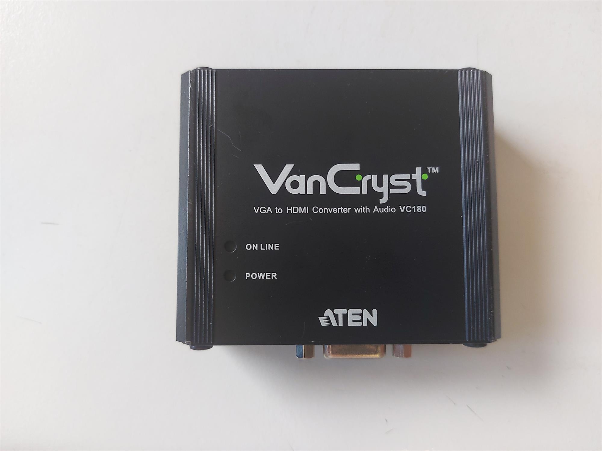 Aten VanCryst VGA to HDMI Converter with Audio (VC180)