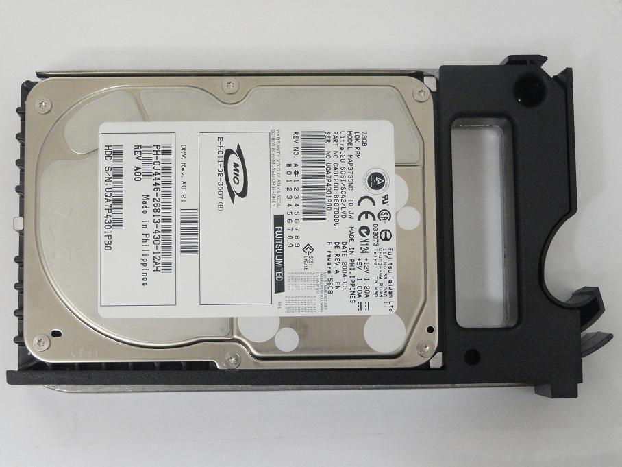 PR14497_CA06200-B60700DU_Dell / Fujitsu  73Gb SCSI HDD in Caddy - Image2