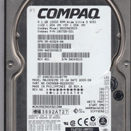 Fujitsu Compaq DEC 9.1Gb SCSI 80 Pin 10Krpm 3.5in HDD ( CA05668-B22200DC MAJ3091MC BD009635C3 180726-001 3R-A0924-AA ) REF