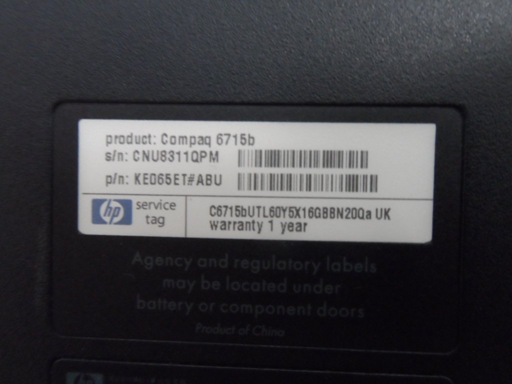 PR23105_KE065ET#ABU_HP Compaq 6715b Laptop - Image4
