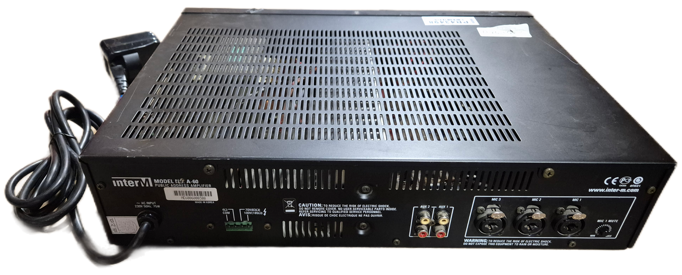 InterM A60 60W Public Address Amplifier ( NS A-60 ) USED