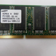 PR25204_M464S3254ETS-L7A_Samsung 256MB PC133 PC133MHz 144 Pin SoDimm - Image2