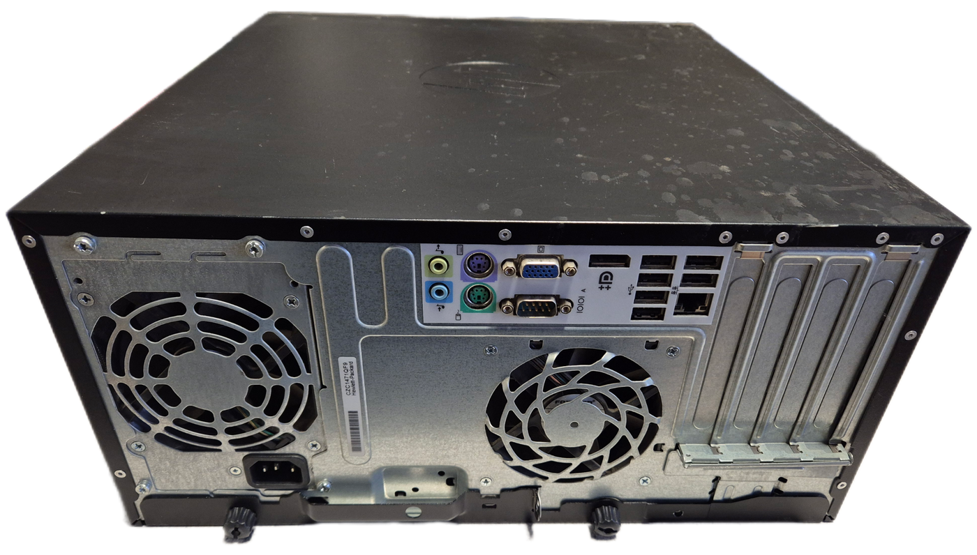 HP Compaq 6200 Pro MT DVD 500GB HD 8GB RAM i5-2400 3.1GHz NO OS Win7Pro COA present ( XY107ET#ABU ) USED