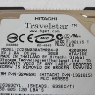 PR23952_13G1815_Hitachi IBM 30GB IDE 4200rpm 2.5in HDD - Image3