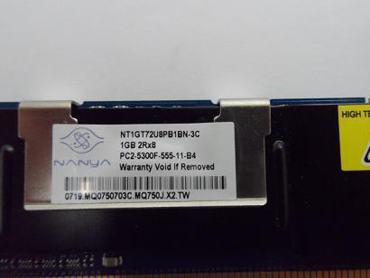 PR22316_NT1GT72U8PB1BN-3C_Nanya 1GB PC2-5300 DDR2-667MHz 240-Pin DIMM - Image3