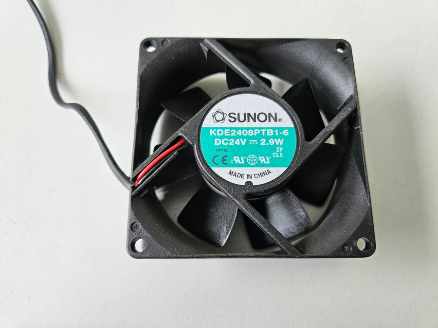 Sunon DC24V 2.9W 80x80x25mm Brushless Fan ( KDE2408PTB1-6 ) USED