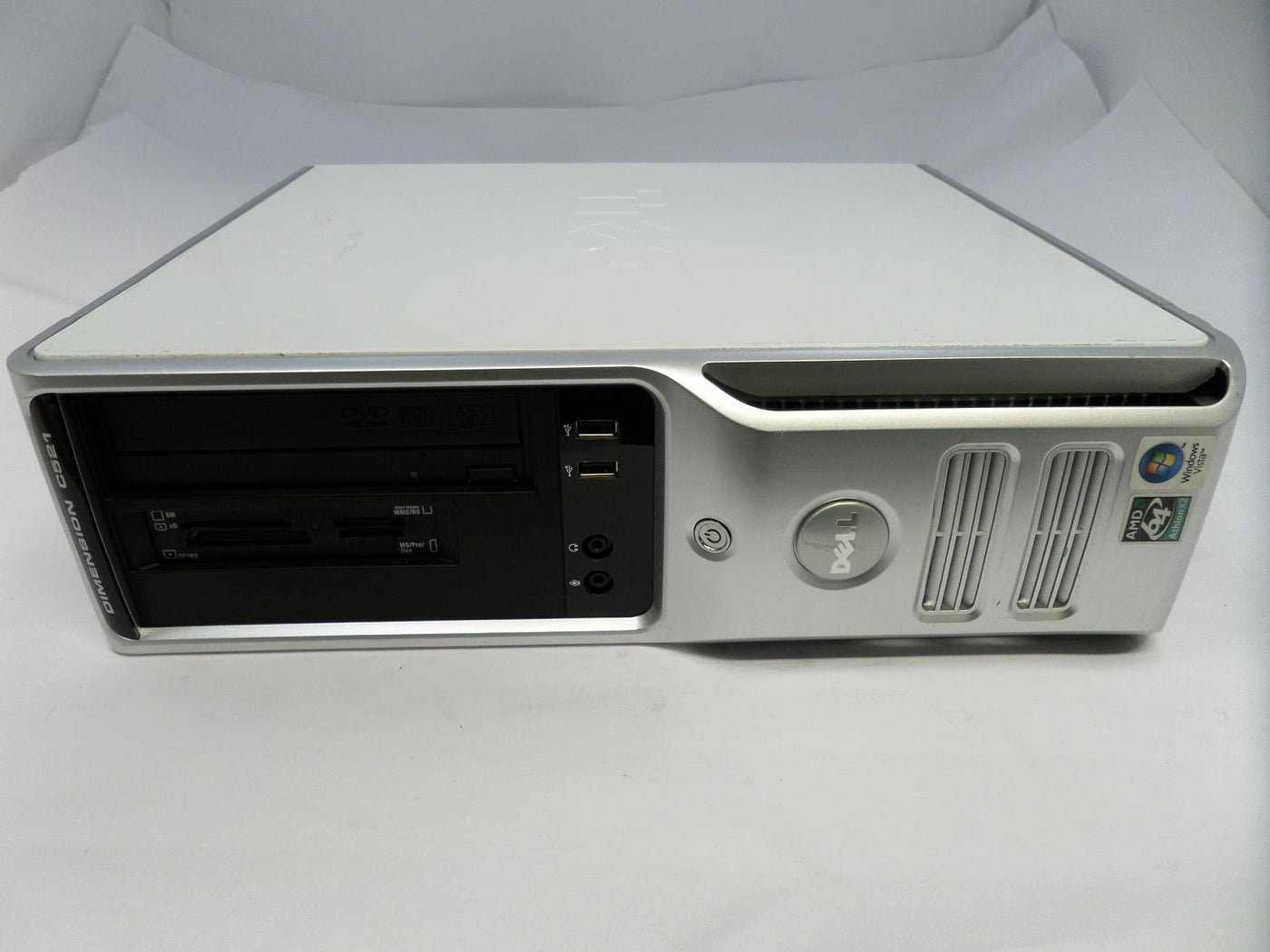 Dimension C521 - Dell Dimension C521 AMD Athlon 64 X2 Dual Core 2.60GHz 2Gb RAM DVD/RW Desktop PC - No HDD - USED
