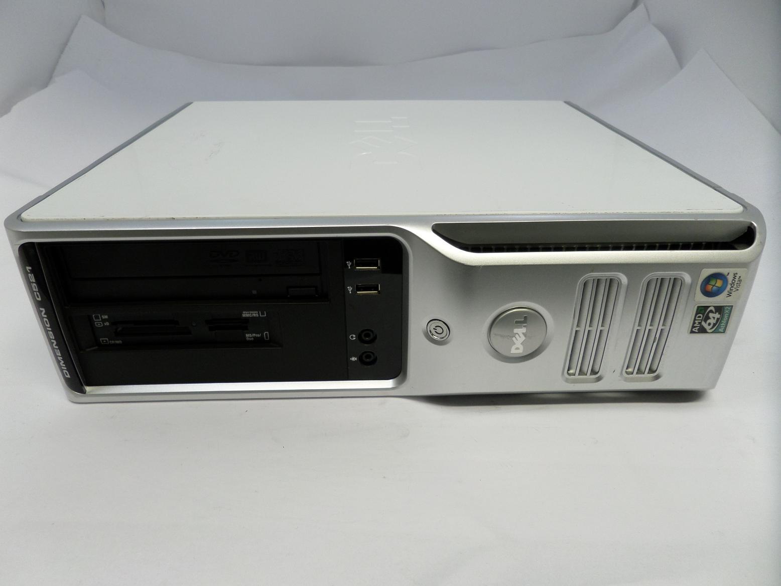Dimension C521 - Dell Dimension C521 AMD Athlon 64 X2 Dual Core 2.60GHz 2Gb RAM DVD/RW Desktop PC - No HDD - USED
