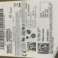 Samsung Dell 250GB 7200RPM SATA 3.5" HDD ( HE253GJ 0GRCT2 ) REF