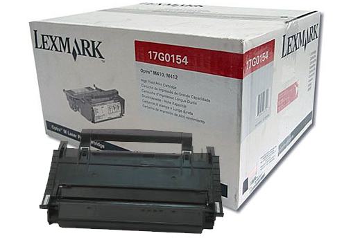Lexmark black laser toner cartridge ( 17G0154 ) NEW OLD STOCK FINAL SALE