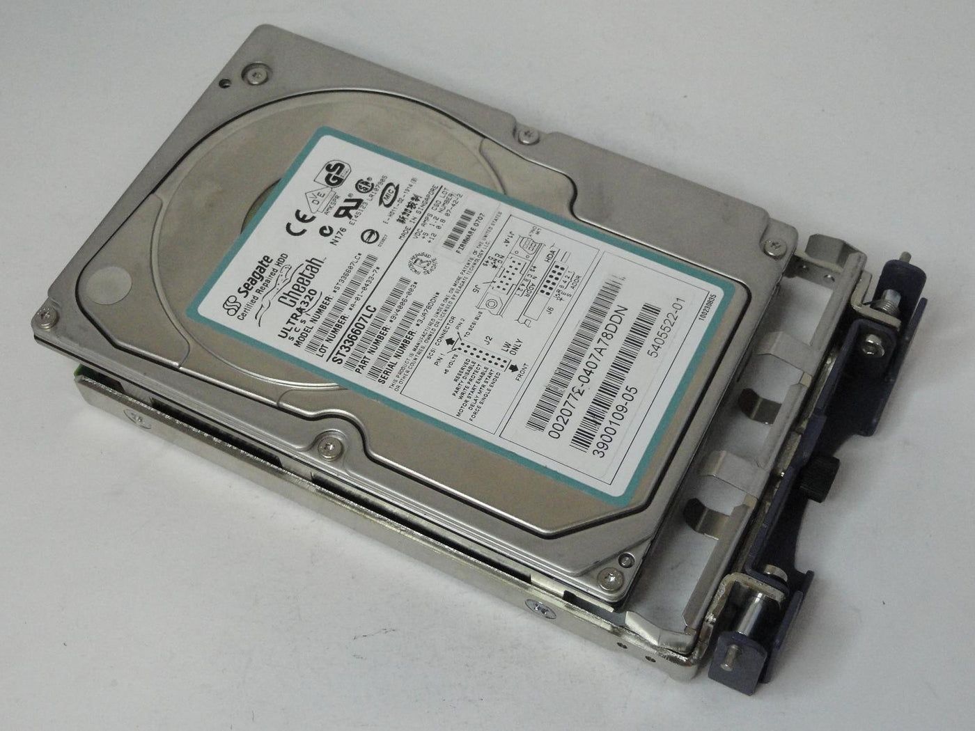 9V4006-003 - Seagate Sun 36GB SCSI 80P in 10Krpm 3.5in Certified Refurbished Cheetah HDD in Caddy - Refurbished