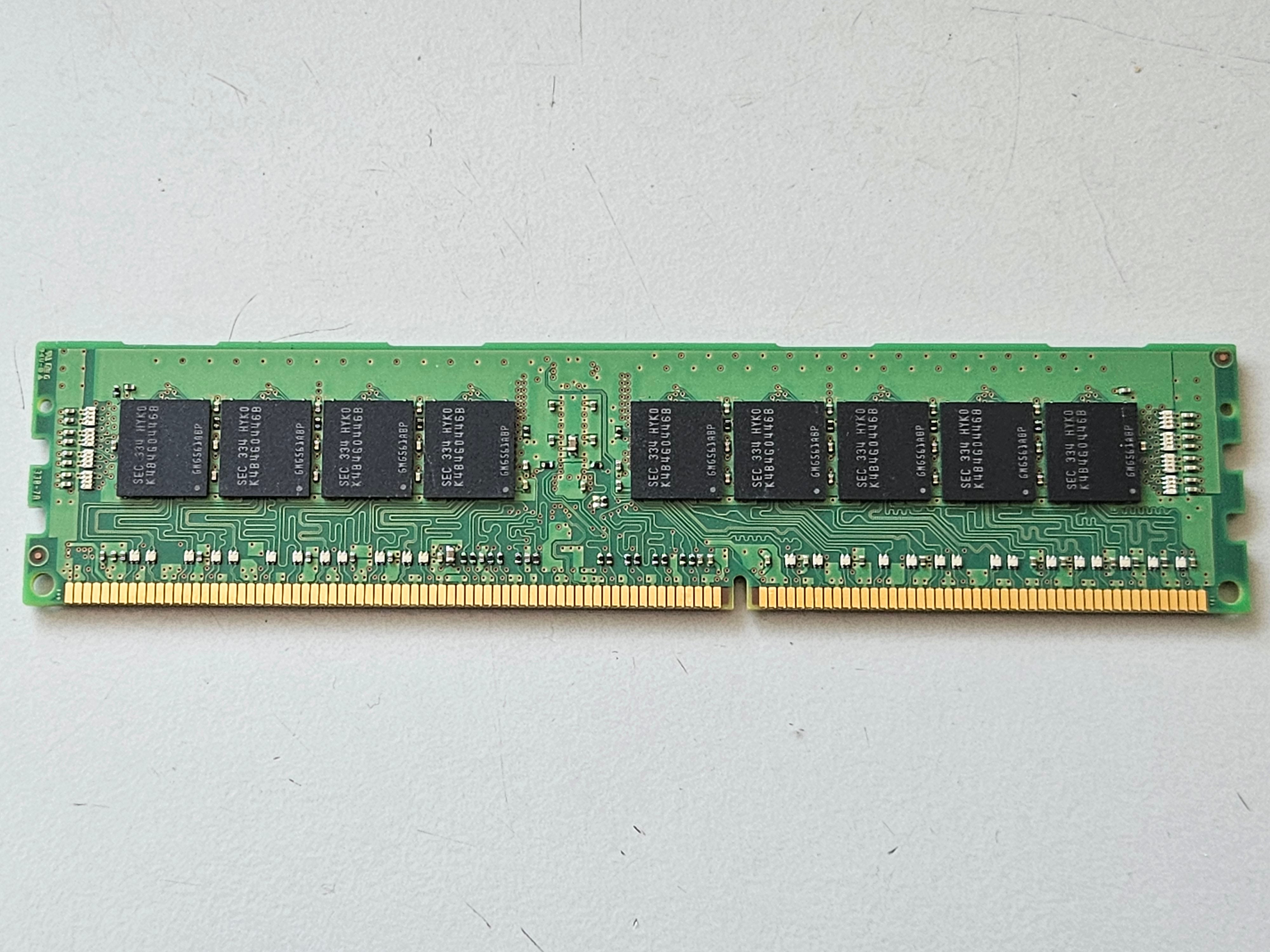 Samsung 8GB DDR3-1600MHz PC3L-12800 ECC Registered CL11 240-Pin RDIMM Module ( M393B1G70BH0-YK0 ) REF