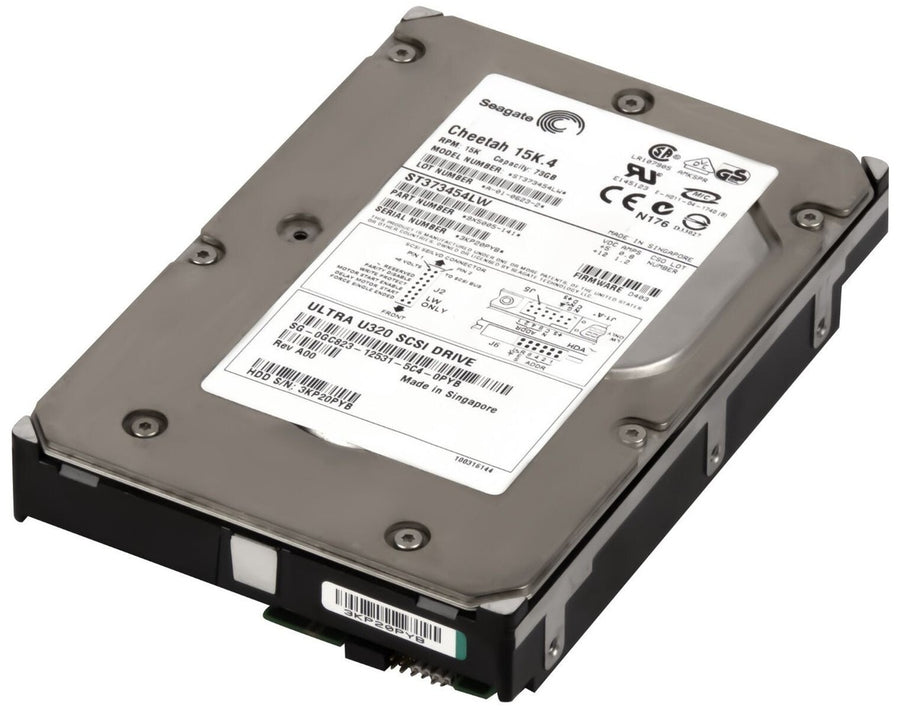 Seagate Dell 73GB SCSI 68 Pin 15Krpm 3.5in HDD ( 9X5005-041 ST373454LW 0F5425 ) USED