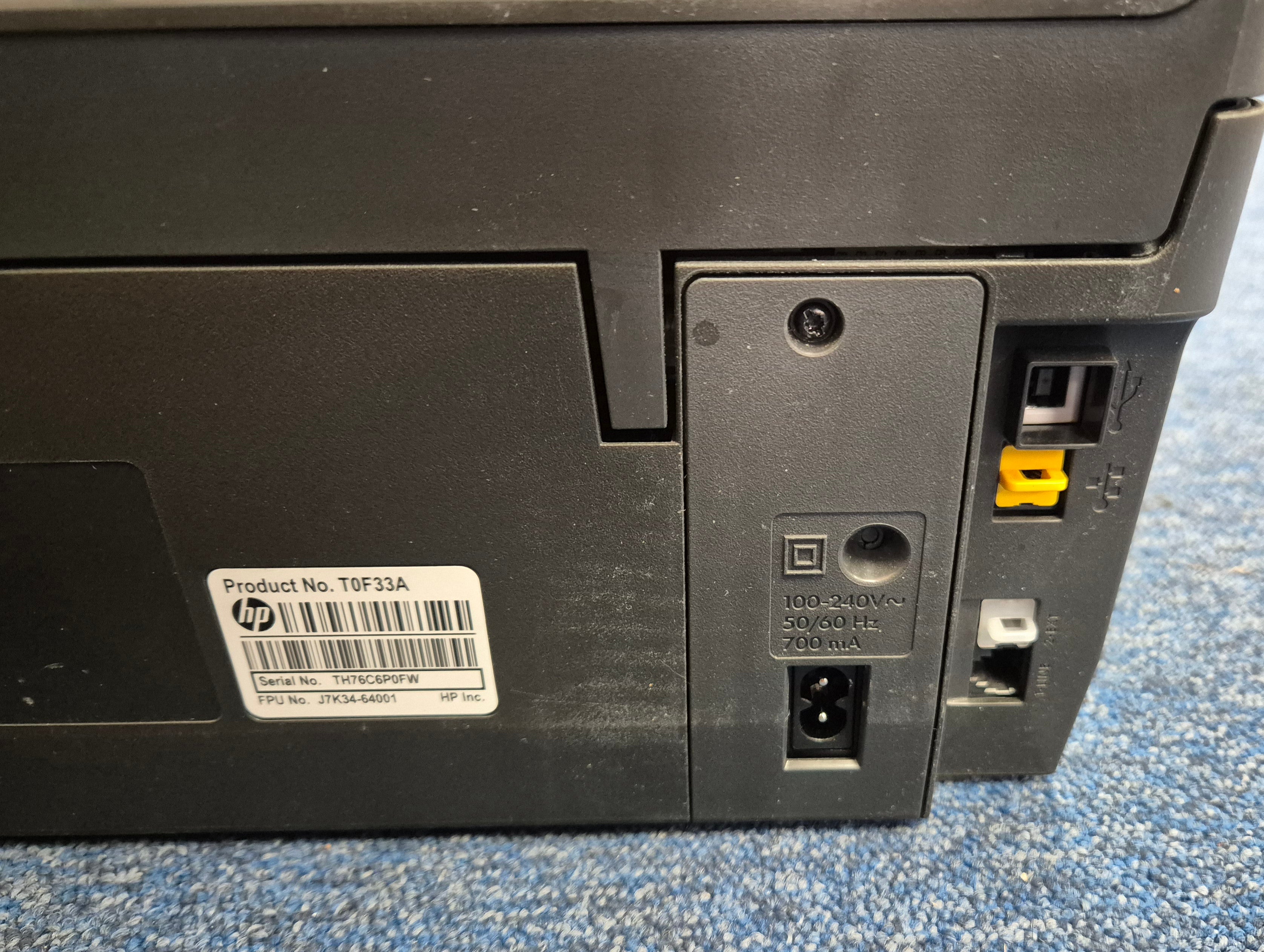 HP OfficeJet Pro 6970 All-In-One Colour Printer ( T0F33A ) USED with original box/inks
