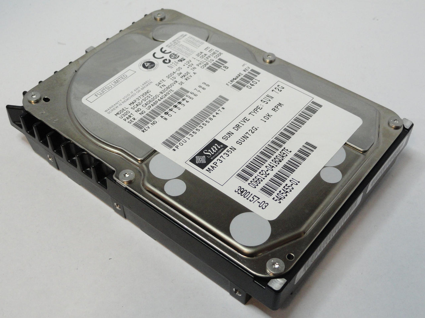 PR19227_CA06200-B20800VR_Fujitsu Sun 73GB SCSI 80 Pin 10Krpm 3.5in HDD - Image3