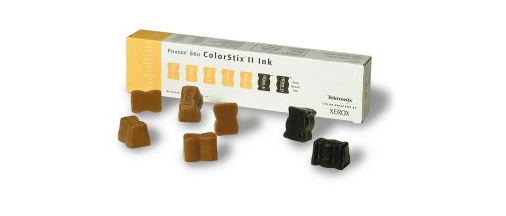 Xerox Phaser 860 Colorstix Ink - 5 Yellow and 2 Black  ( 016-1905-01 ) NEW OLD STOCK FINAL SALE