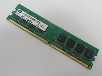 Integral 1GB PC2-5300 DDR2-667MHz Ram ( IN2T1GNWKEX ) REF