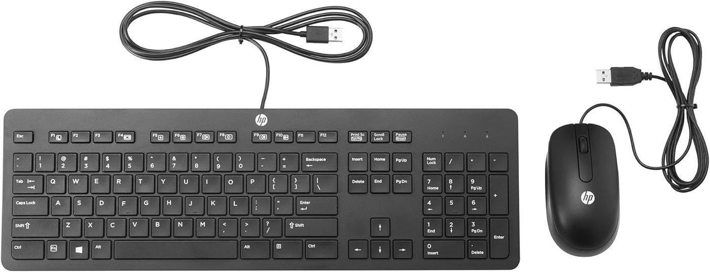 HP USB Slim Keyboard and Mouse Set US ( T6T83AA#ABB ) NOB