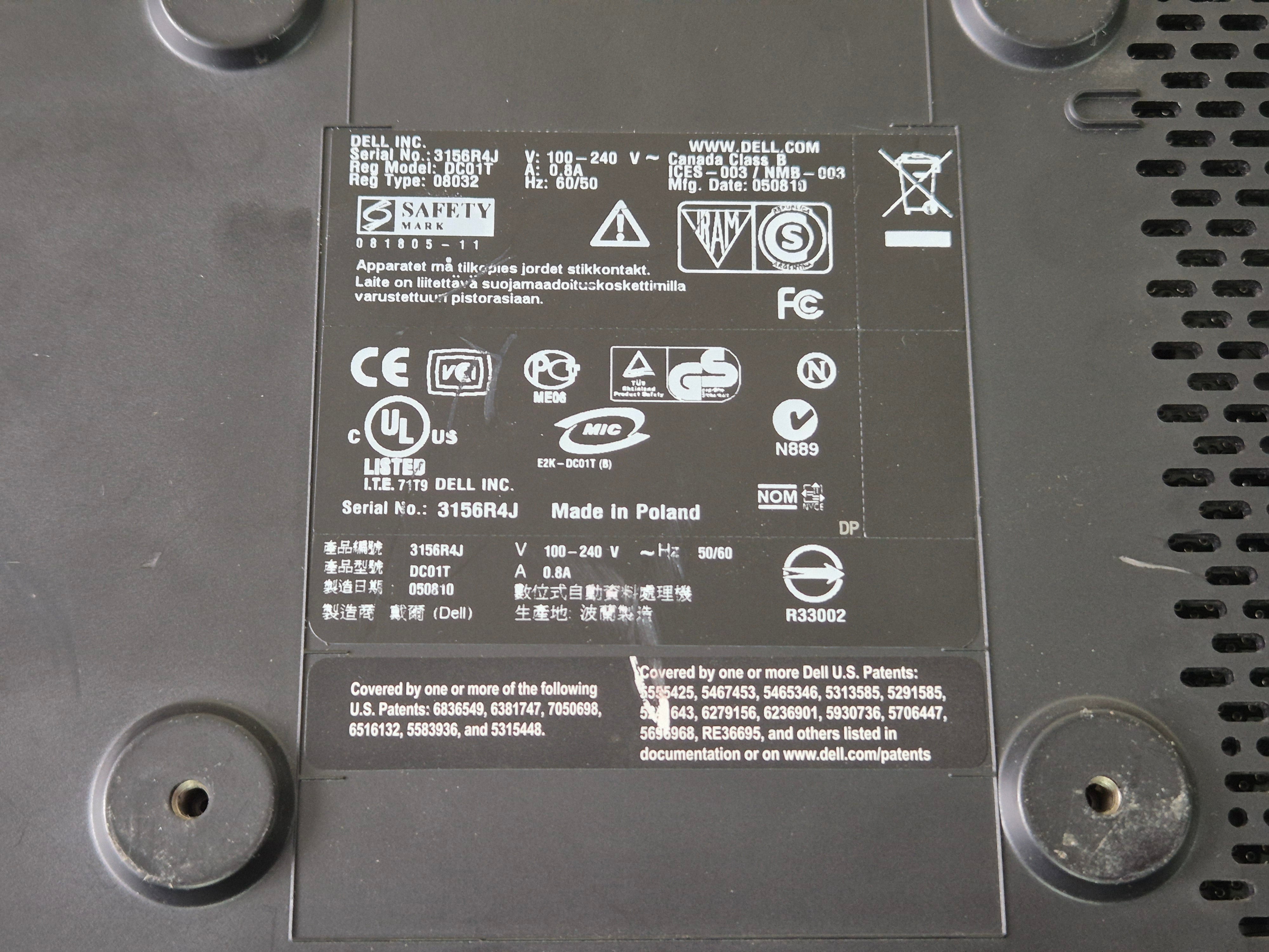 Dell Optiplex FX160 1GB SSD 2GB RAM Intel Atom 1.6GHz NO OS Mini PC ( DC01T ) USED