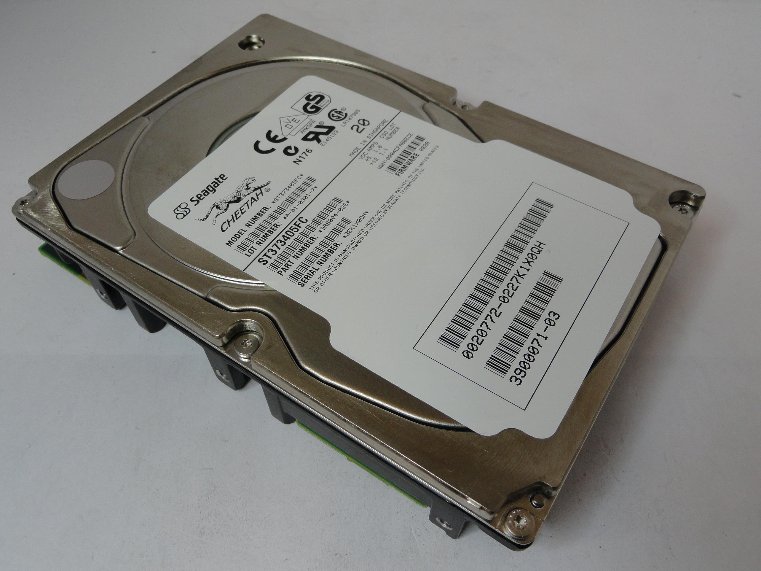 PR23038_9R6004-026_Seagate Sun 73GB Fibre Channel 10Krpm 3.5in HDD - Image3