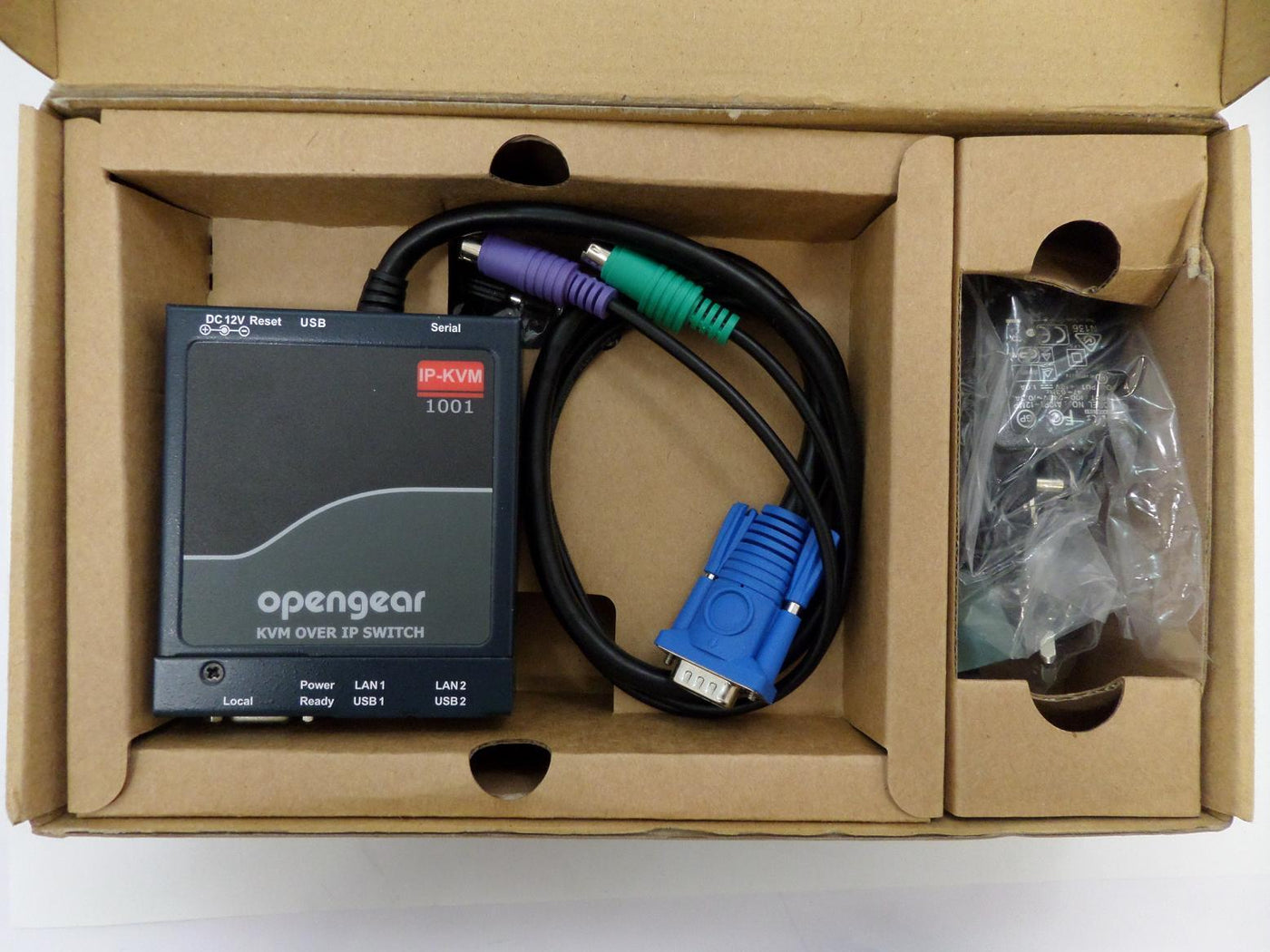 Opengear 1 Port KVM over IP Switch ( IP-KVM1001 IP-KVM1001    Opengear )