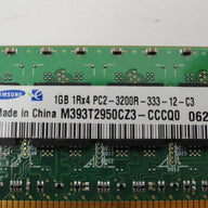 Samsung 1GB DDR2-400MHz PC2-3200R ECC Reg RAM ( M393T2950CZ3-CCCQ0 ) REF