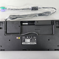 IBM RT3200 US Black Space Saver II PS/2 Wired Keyboard ( 37L0888 ) REF