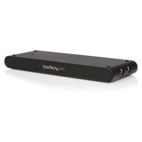 StarTech.com Universal Laptop USB Docking Station with VGA Audio Ethernet ( USBVGADOCK2 ) NEW
