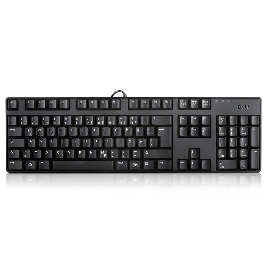 Dell KB-1421 Slimline Black UK USB Keyboard ( 0M377H ) NEW