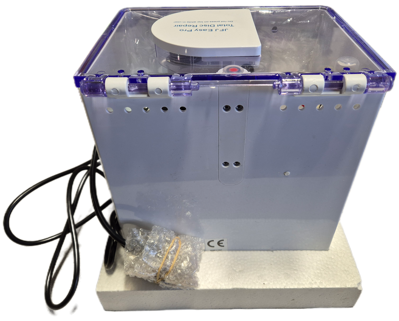 JFJ Easy Pro Disc Repair Machine – Liquid Polish has separated & is likely unusable NEW OPEN BOX