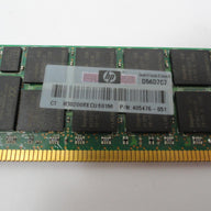 Hynix HP 2GB PC2-5300 CL5 ECC DDR2-667 DIMM ( HYMP525P72BP4-Y5 405476-051 ) REF