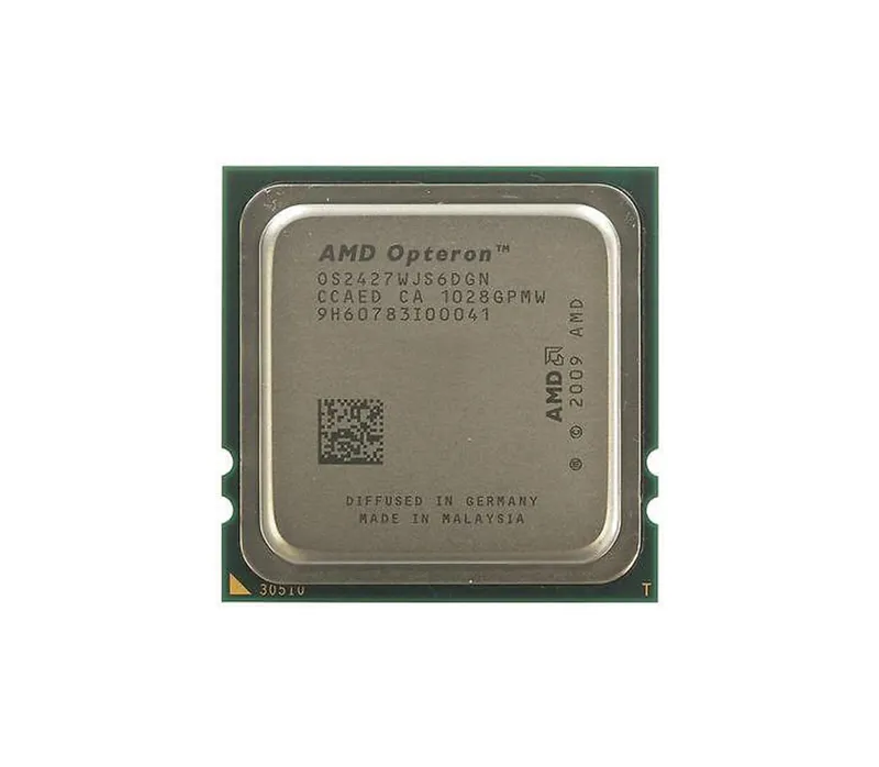 AMD Opteron 2427 Six-Core 2.2 GHz 6 MB Socket F CPU ( OS2427WJS6DGN ) USED