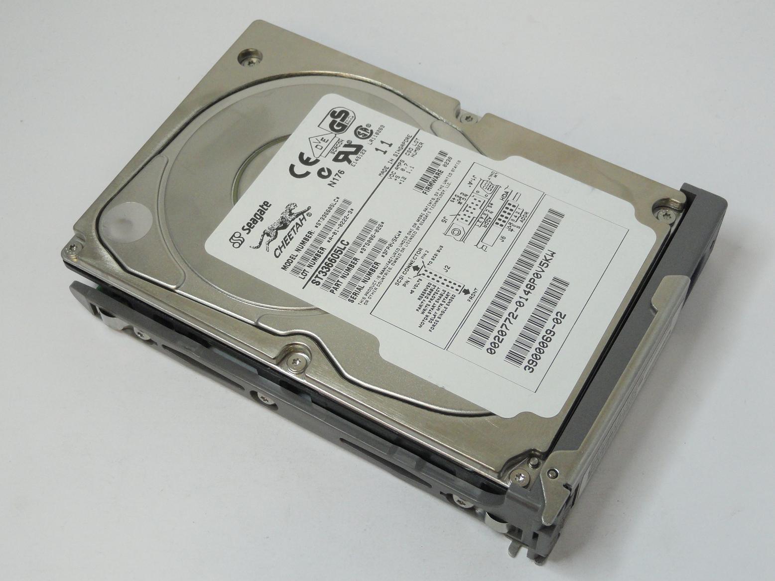 9T5006-026 - Seagate Sun 36GB SCSI 80 Pin 10Krpm 3.5in Cheetah HDD in Caddy - Refurbished
