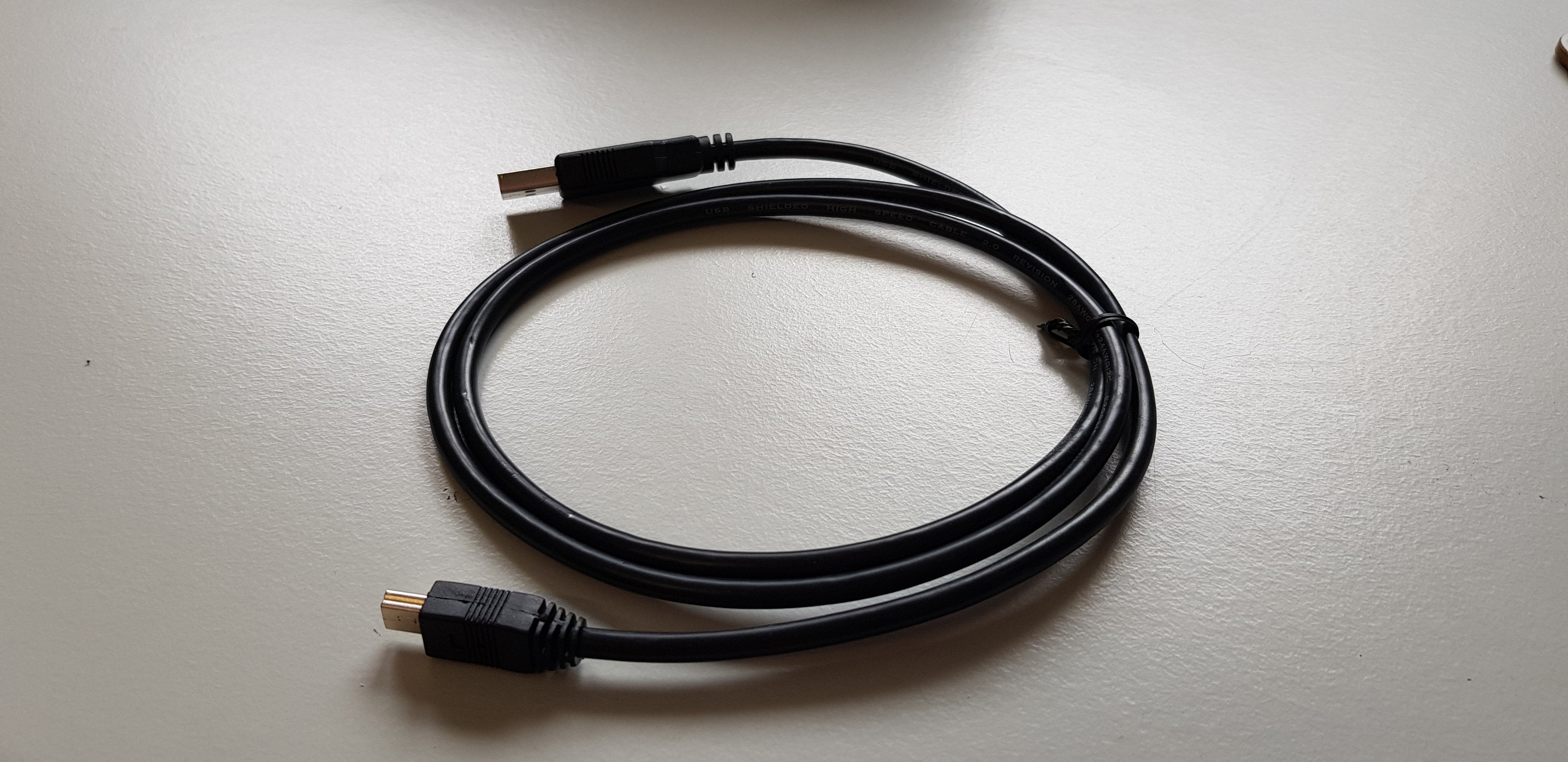 Sinforcon USB A Male to mini USB B male serial connector cable (CAB00010)