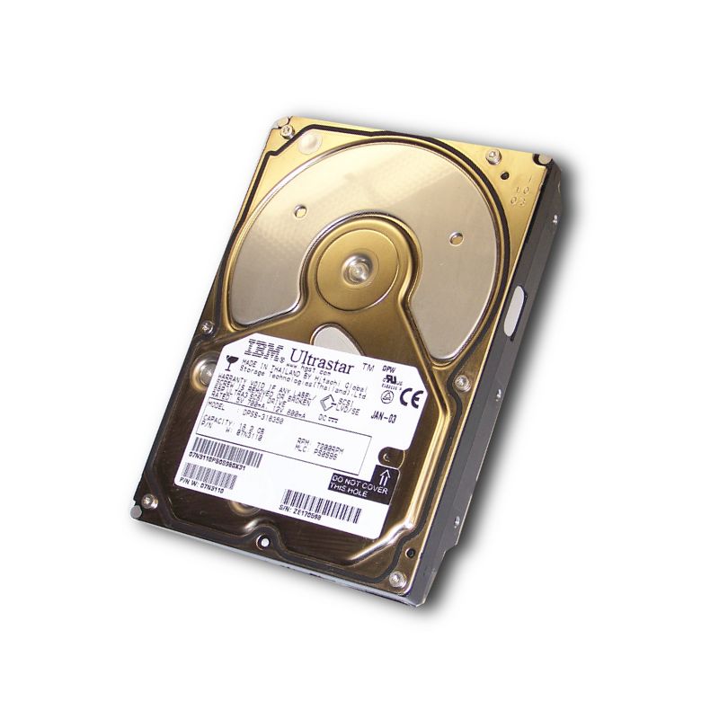 IBM 18.2Gb SCSI 68 Pin 7200rpm 3.5in HDD ( 07N3110 DPSS-318350 ) REF