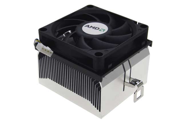 AMD 70mm 4-Pin Heatsink And Fan ( 0542XQ137 CMDK8-7152D-A3 ) USED