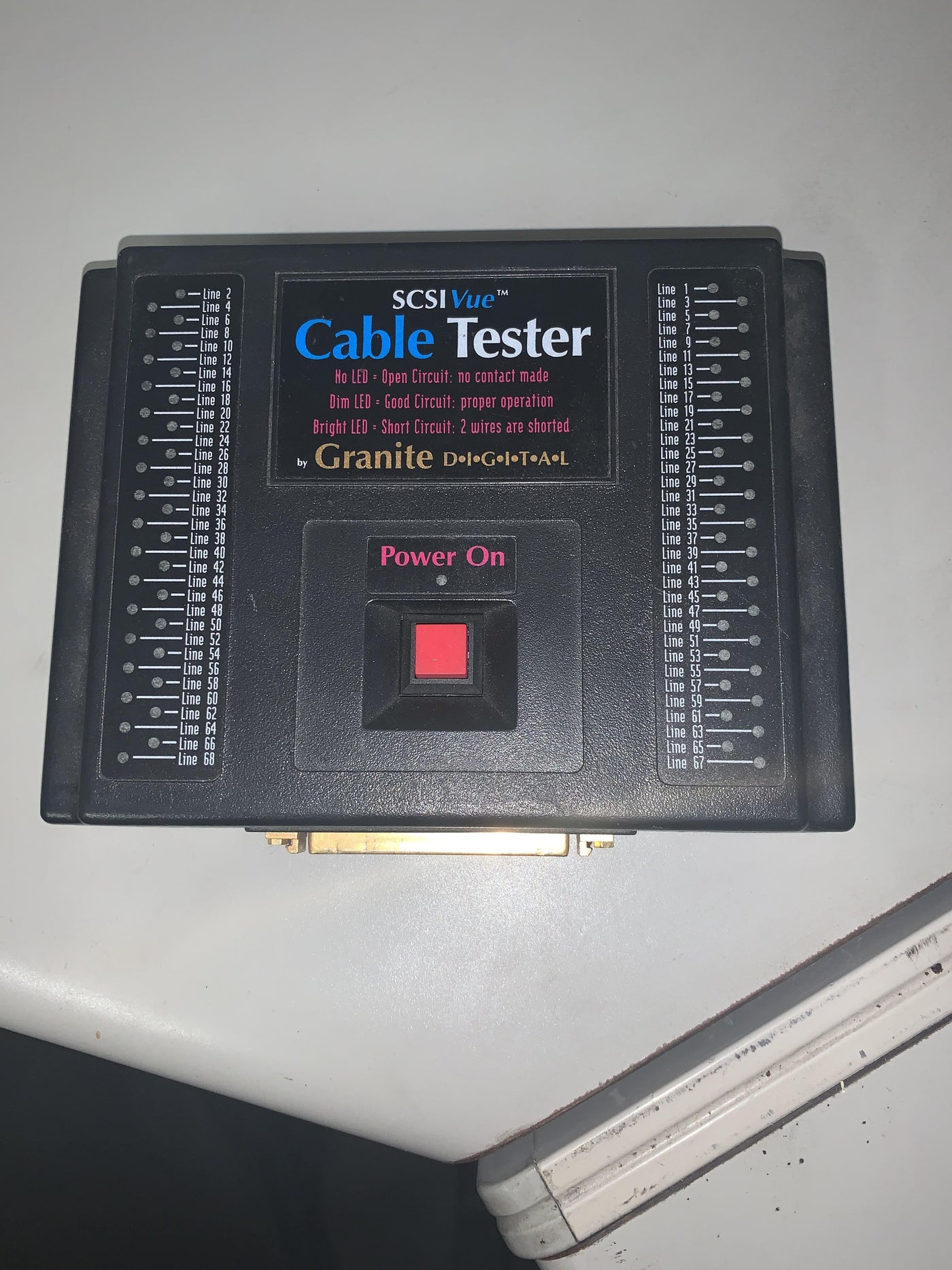 SCSI Cable Tester 50 Pin IDC (USED)