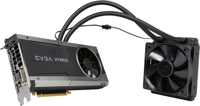 EVGA GeForce GTX 1070 FTW Hybrid Graphics Card ( 08G-P4-6278-KR ) REF