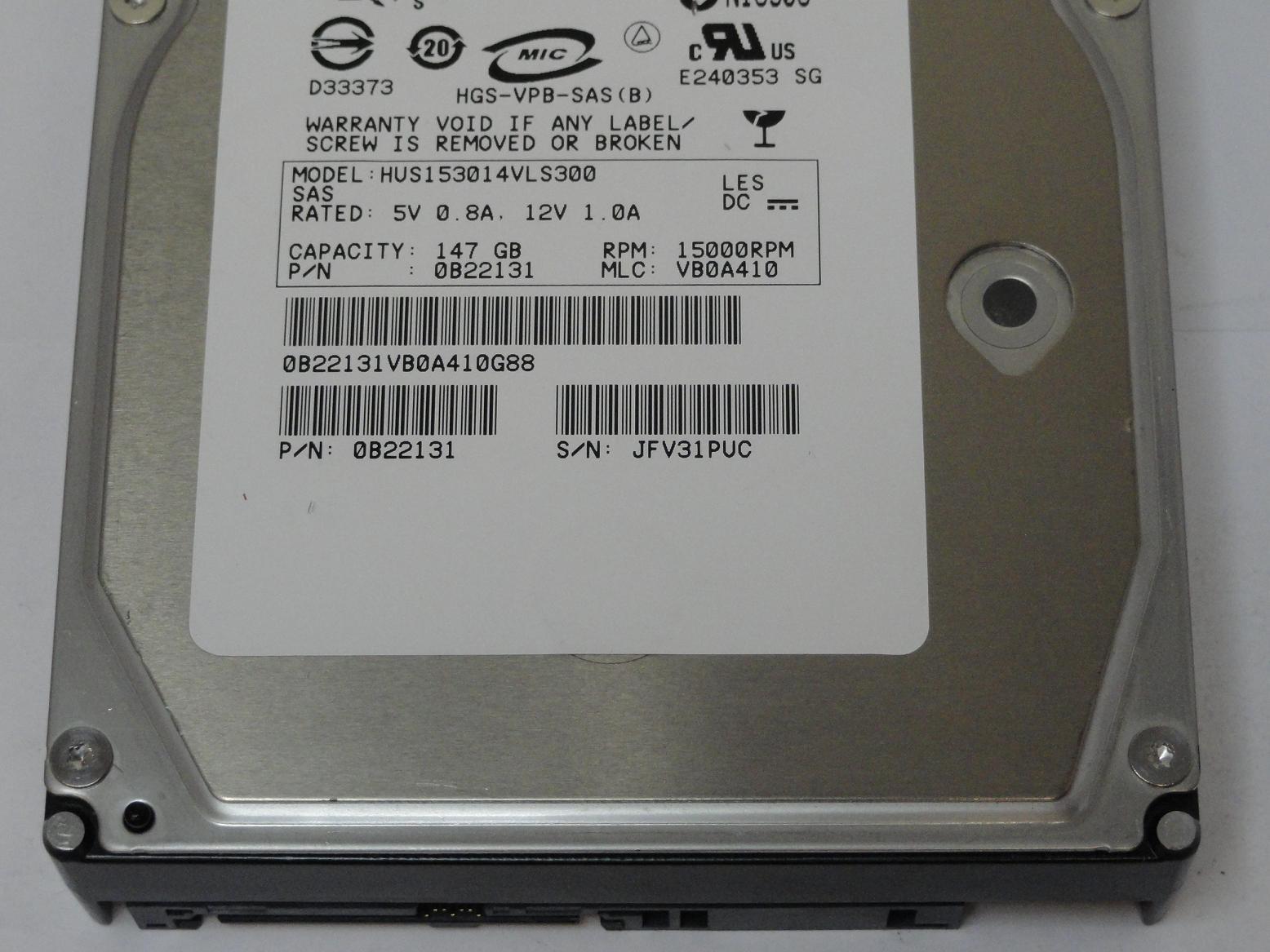 PR19013_0B22131_Hitachi 147GB SAS 15Krpm 3.5in HDD - Image3