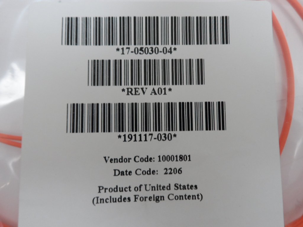 HP LC-LC 30M Fibre Optic Cable ( 191117-030  221692-B26 ) New