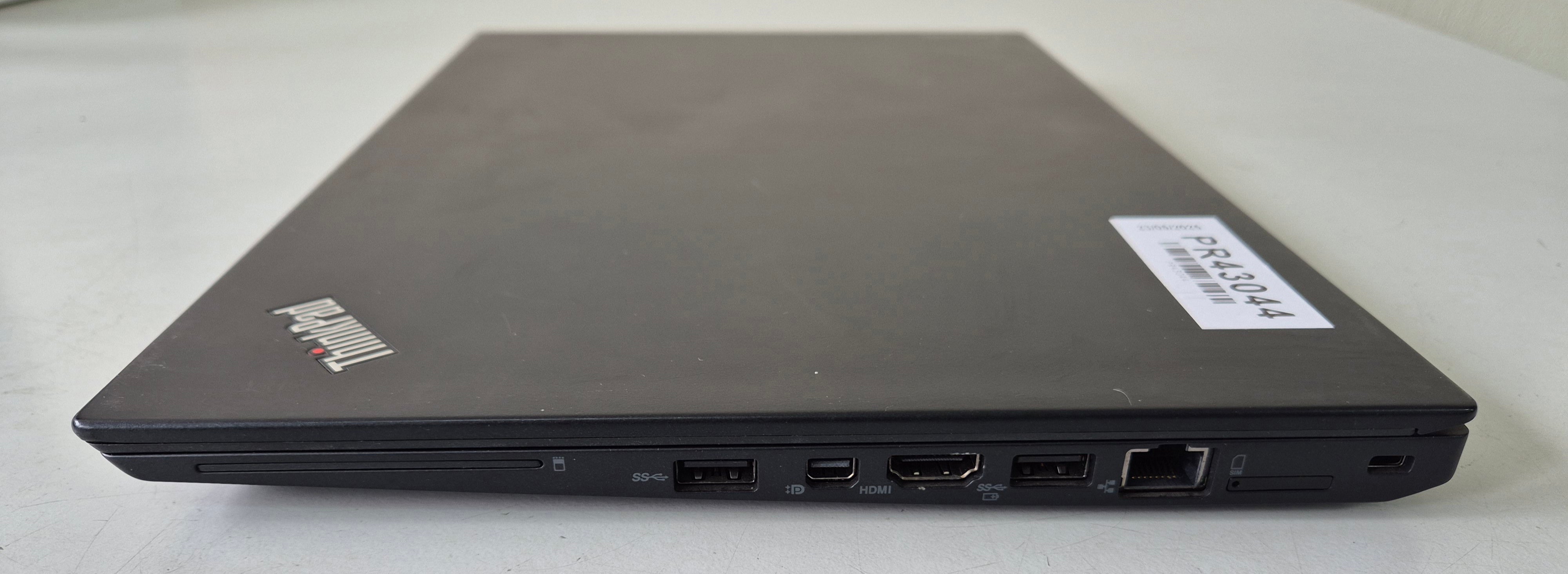 Lenovo ThinkPad T460s 250GB SSD 8GB RAM i5-6300U 2.40GHz Win10 14" USED - battery Good