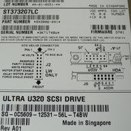 PR21064_9X3006-041_Seagate Dell 73GB SCSI 80 Pin 10Krpm 3.5in HDD - Image2