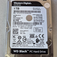 Western Digital Dell Black 1TB 7.2K SATA 2.5" HDD ( HTS721010A9E630 0J30643 097DYV ) REF