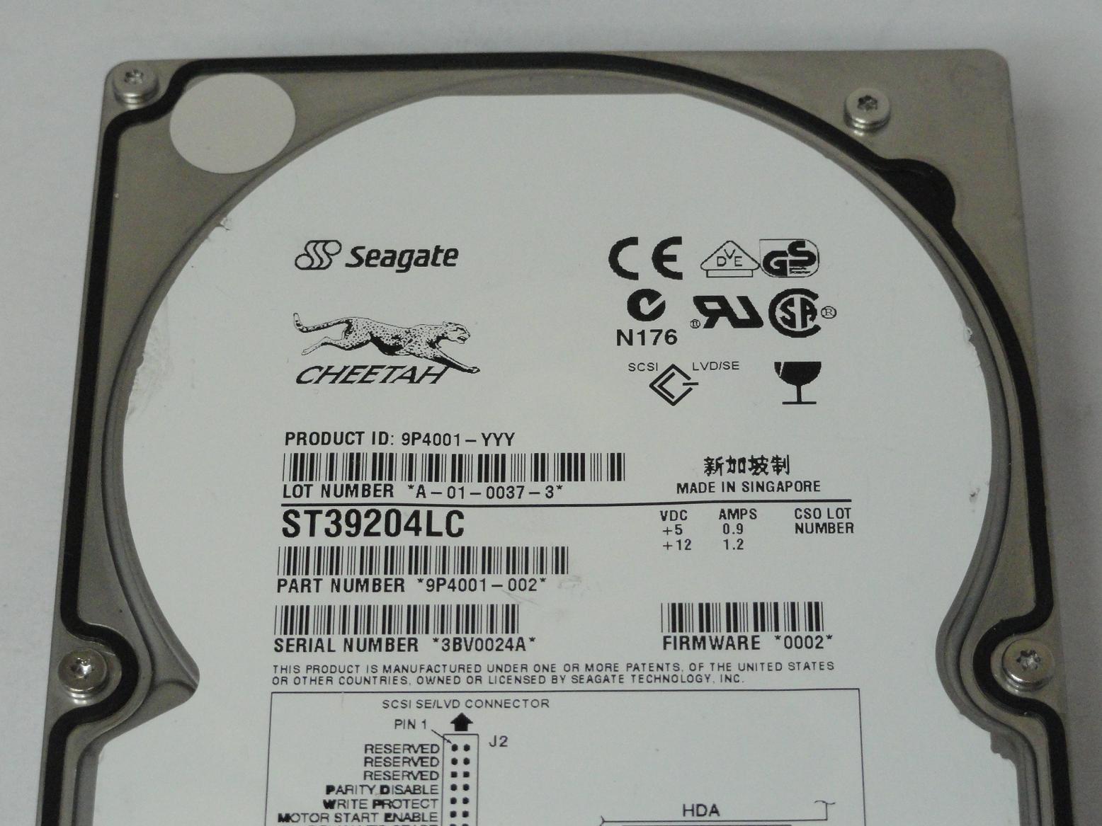 PR11907_9P4001-002_Seagate 9.1GB SCSI 80 Pin 10Krpm 3.5in HDD - Image3