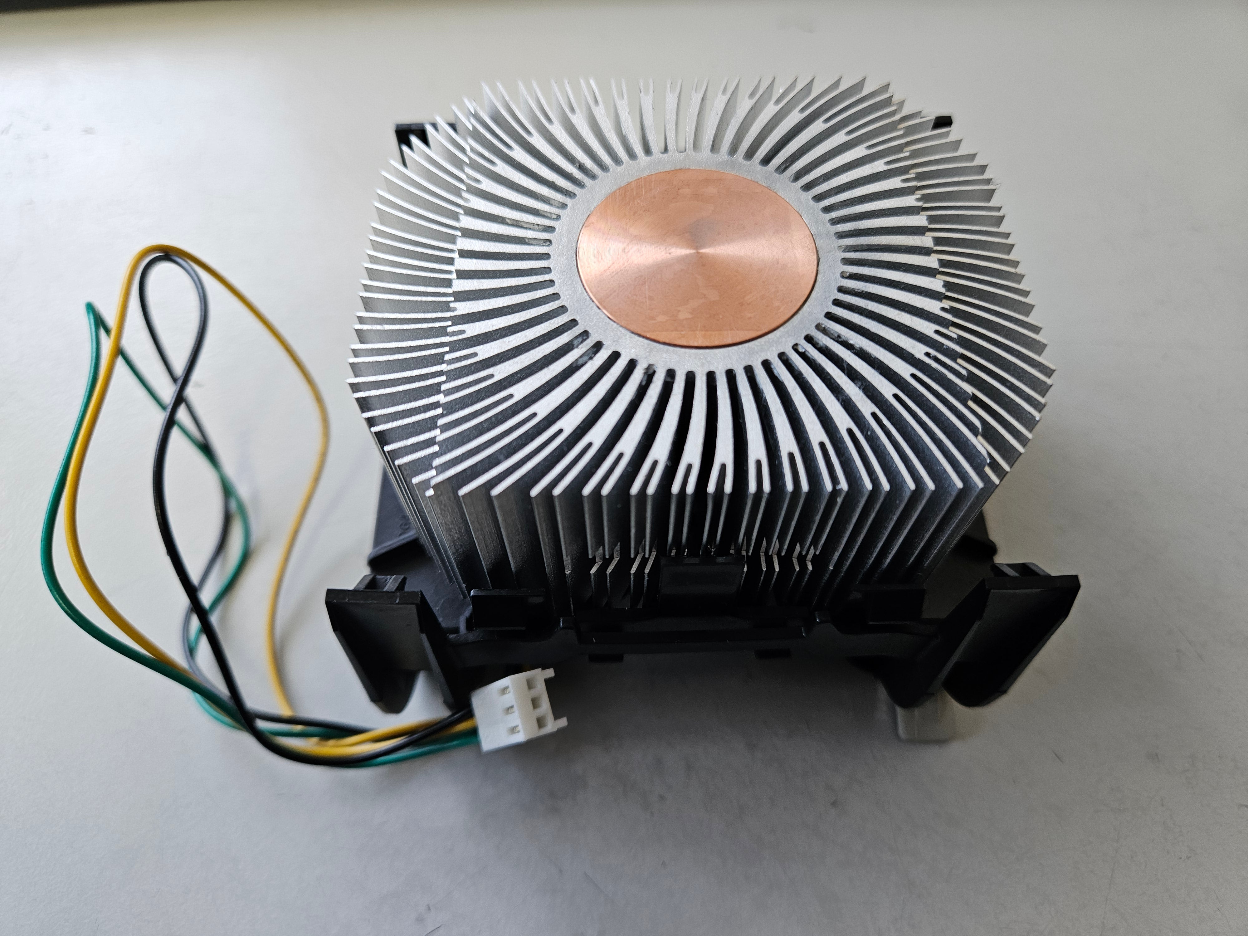 Intel Socket 478 3Pin Aluminium Heatsink CPU Cooling Fan ( C91249-002 F08A-12B8S2 ) USED