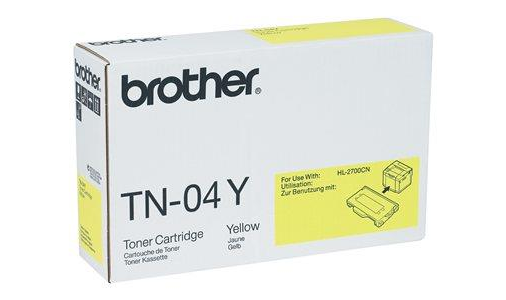 Brother yellow colour laser cartridge ( TN-04Y ) NEW OLD STOCK FINAL SALE