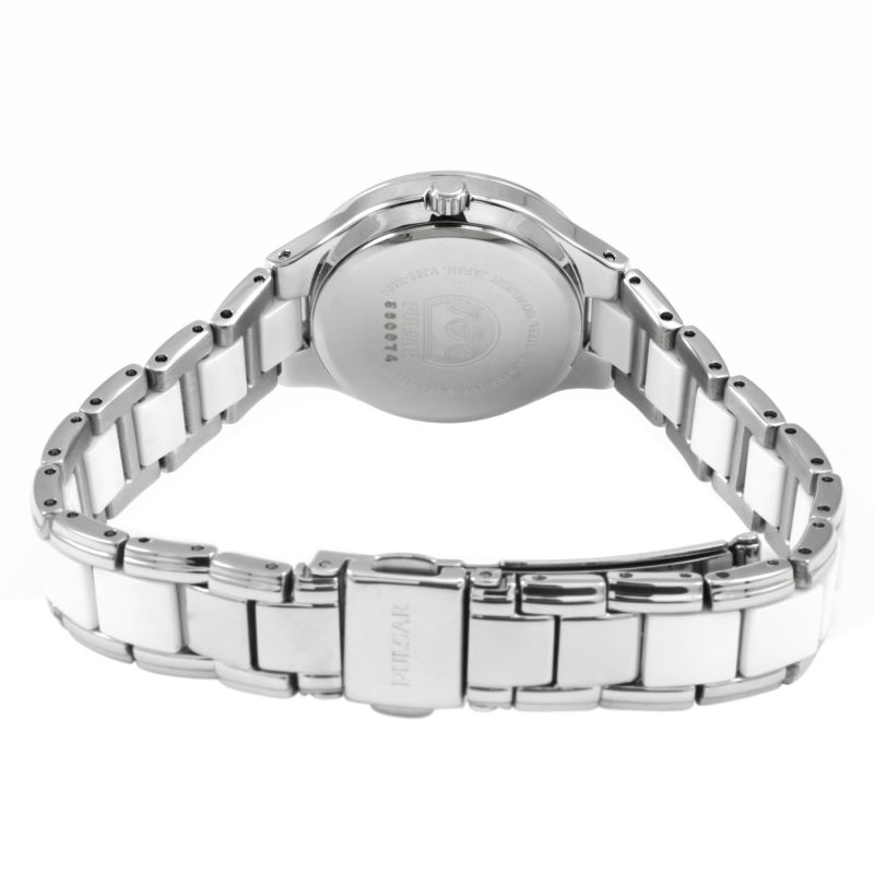 Pulsar Women's Analogue Quartz White Ceramic Watch ( PH7267X1 ) NEW