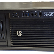 HP Z420 Workstation Xeon E5-1650 3.5Ghz 8GB RAM DVD NO HDD NO OS - no graphics card ( WM641ET#ABU ) USED
